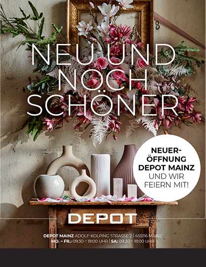 Depot – Neueröffnung in der Römerpassage!