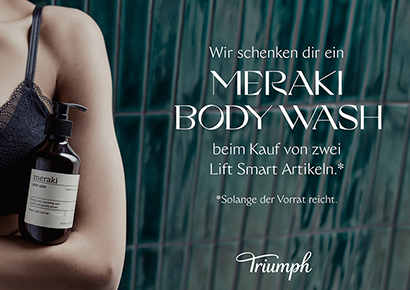 Triumph – Meraki Body Wash for free!